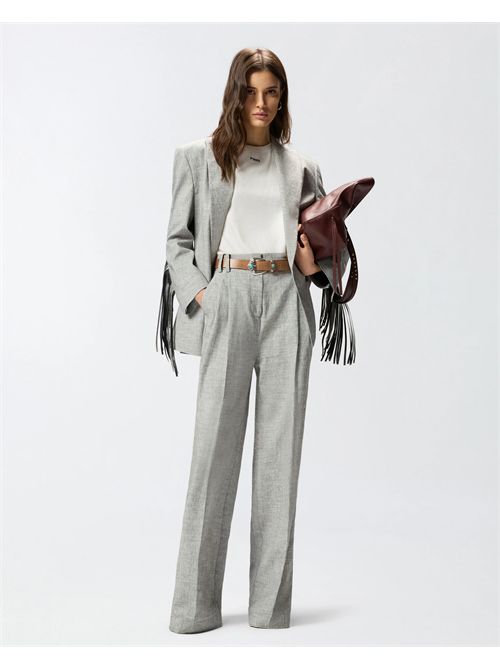 T-shirt con logo PINKO PINKO | 100373A34F/Z05